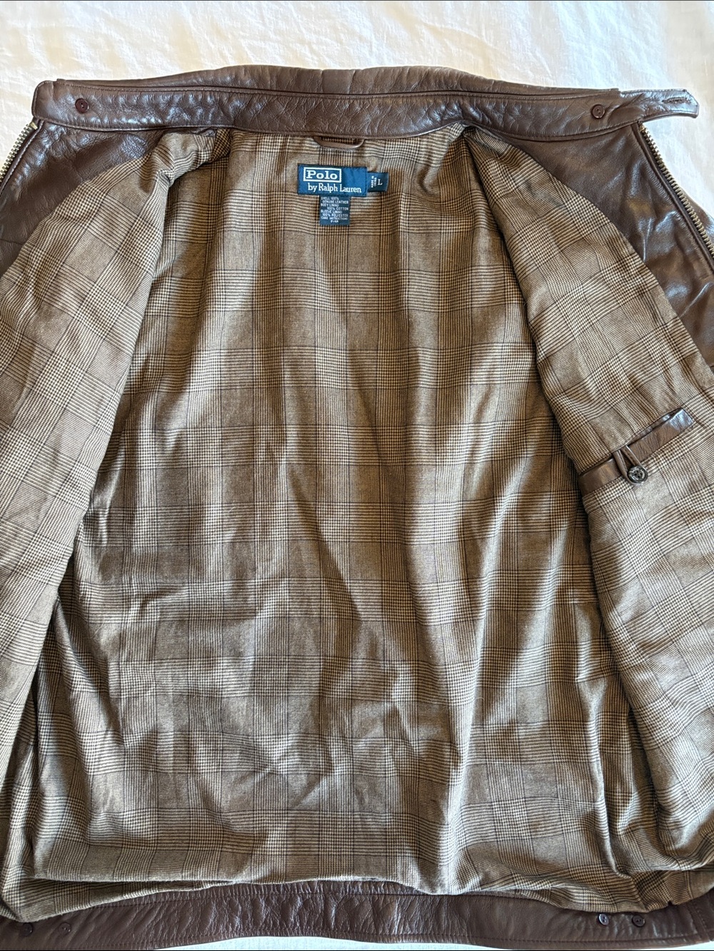 Polo Ralph Lauren Leather Jacket - Picture 12 of 13